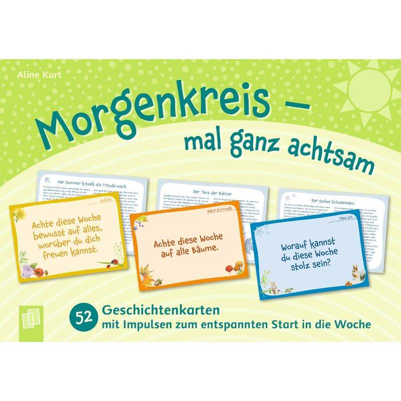 Morgenkreis - Mal Ganz Achtsam - Aline Kurt, Kartoniert (TB) von Verlag an der Ruhr