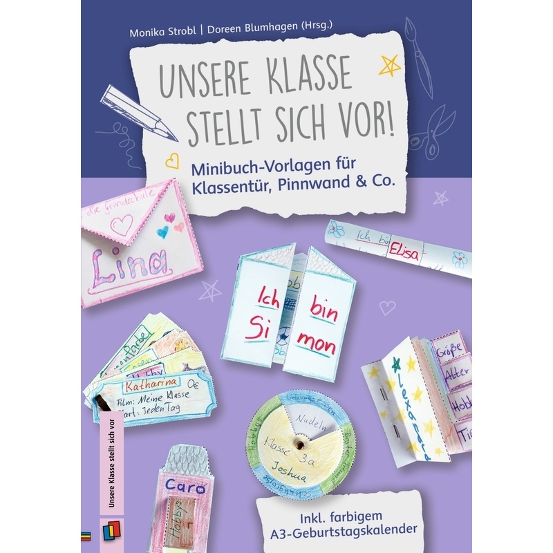 Unsere Klasse Stellt Sich Vor! - Minibuch-Vorlagen Für Klassentür, Pinnwand & Co. - Monika Strobl, Geheftet von Verlag an der Ruhr