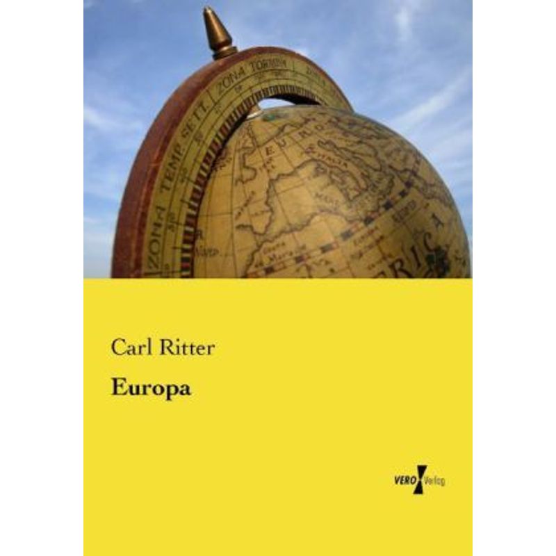 Europa - Carl Ritter, Kartoniert (TB) von Vero Verlag in hansebooks GmbH