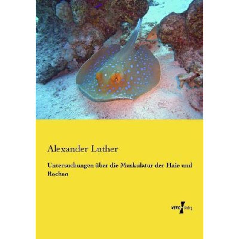 Untersuchungen Über Die Muskulatur Der Haie Und Rochen - Alexander Luther, Kartoniert (TB) von Vero Verlag in hansebooks GmbH