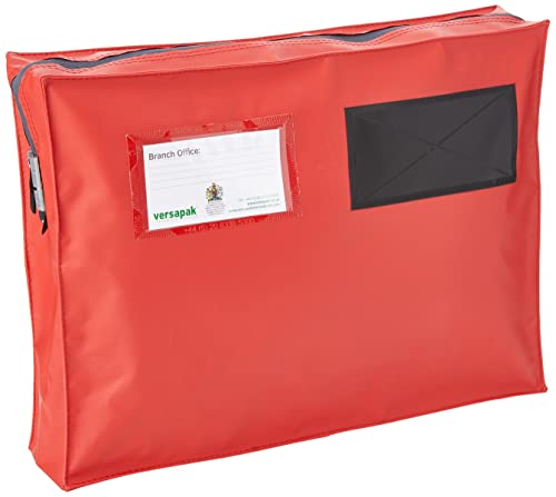 Versapak Versandtasche mit Zwickel, 406 x 305 x 75 mm, Rot Versapak Versandtasche mit Zwickel, 406 x 305 x 75 mm, Rot von Versapak