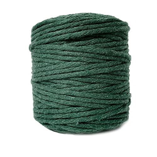 Makramee Garn 3mm x 200m Grün Baumwolle Schnur Baumwollgarn Baumwollseil Kordel für DIY Handwerk, Faden zum basteln Makramee Garn 3mm x 200m Grün Baumwolle Schnur Baumwollgarn Baumwollseil Kordel für DIY Handwerk, Faden zum basteln von Vershy