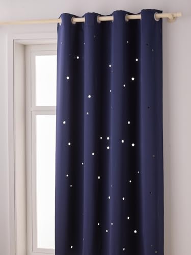 Vertbaudet Verdunkelungsvorhang, Sterne, 135 x 240 cm, Marineblau Vertbaudet Verdunkelungsvorhang, Sterne, 135 x 240 cm, Marineblau von Vertbaudet