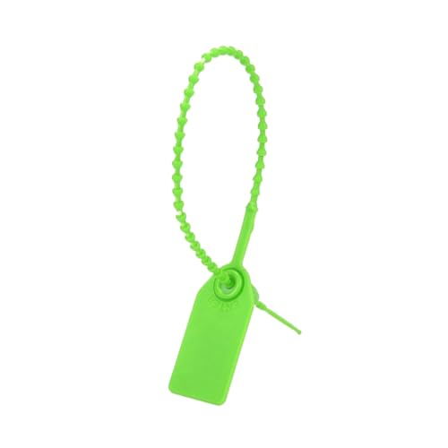 100 Stück 250mm Feuerlöscher-Hängeetiketten, manipulationssichere Sicherheitssiegeletiketten aus Kunststoff für Kleidung, Schuhe 100 Stück 250mm Feuerlöscher-Hängeetiketten, manipulationssichere Sicherheitssiegeletiketten aus Kunststoff für Kleidung, Schuhe von Veruying