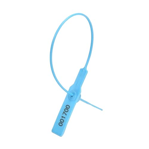 100 Stück 290mm manipulationssichere Etiketten für Feuerlöscher, Kunststoff-Sicherheitssiegeletiketten mit zufälliger Nummer für Kleidung, Schuhe, Taschen 100 Stück 290mm manipulationssichere Etiketten für Feuerlöscher, Kunststoff-Sicherheitssiegeletiketten mit zufälliger Nummer für Kleidung, Schuhe, Taschen von Veruying