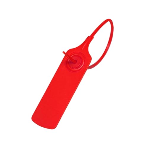 100 Stück Kleideranhänger, Kunststoff-Sicherheitssiegel, manipulationssichere Etiketten für Taschen und Schuhe, Länge 200mm 100 Stück Kleideranhänger, Kunststoff-Sicherheitssiegel, manipulationssichere Etiketten für Taschen und Schuhe, Länge 200mm von Veruying