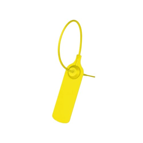 100 Stück Kunststoff-Sicherheitssiegel, selbstsichernde Etiketten zum Aufhängen von Etiketten für Kleidung, Schuhe, Taschen, Länge 300mm 100 Stück Kunststoff-Sicherheitssiegel, selbstsichernde Etiketten zum Aufhängen von Etiketten für Kleidung, Schuhe, Taschen, Länge 300mm von Veruying