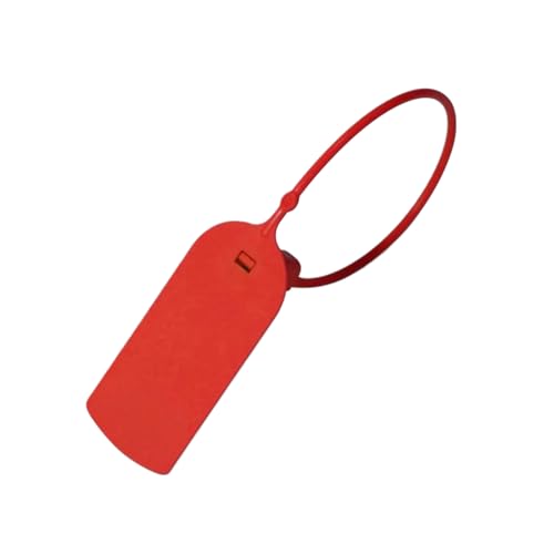 100 Stück Sicherheitsplomben mit Logo der Bekleidungsmarke, manipulationssicher, Länge 200mm 100 Stück Sicherheitsplomben mit Logo der Bekleidungsmarke, manipulationssicher, Länge 200mm von Veruying