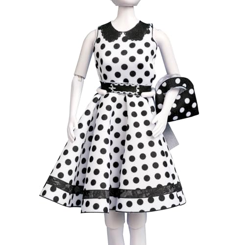 DRESS YOUR DOLL Mini Schneiderpuppe Nähset Anfänger Mit Stoff PEGGY DOTS Modepuppen Kleidung Nähen Lernen für Kinder Kreatives Hobby für Zuhause ca. 30 x 39 cm Modedesign Puppe Fashion Design Kit DRESS YOUR DOLL Mini Schneiderpuppe Nähset Anfänger Mit Stoff PEGGY DOTS Modepuppen Kleidung Nähen Lernen für Kinder Kreatives Hobby für Zuhause ca. 30 x 39 cm Modedesign Puppe Fashion Design Kit von Vervaco