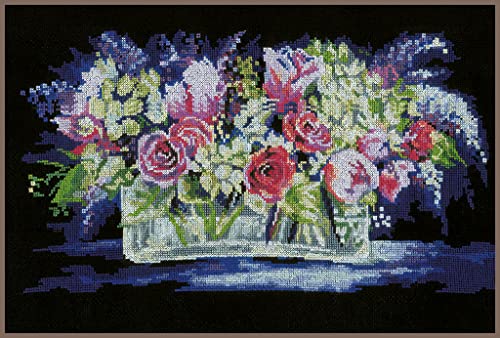 Lanarte Kreuzstich Stickpackungen Gezählter Kreuzstichbilder Set ROSES AND LILACS Wanddekoration Handarbeit Set für Erwachsene 40 x 24 cm DIY Deko Bastelset Handwerker Kreative Geschenkset Lanarte Kreuzstich Stickpackungen Gezählter Kreuzstichbilder Set ROSES AND LILACS Wanddekoration Handarbeit Set für Erwachsene 40 x 24 cm DIY Deko Bastelset Handwerker Kreative Geschenkset von Lanarte