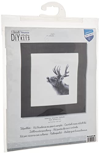 VERVACO Gezählter Kreuzstich Stickpackungen DIY Stickbilder Hirsch Wanddekoration Handarbeit Set für Erwachsene Kreatives Handwerk ca. 17 x 17 cm Kreuzstichbilder Set Hausdeko VERVACO Gezählter Kreuzstich Stickpackungen DIY Stickbilder Hirsch Wanddekoration Handarbeit Set für Erwachsene Kreatives Handwerk ca. 17 x 17 cm Kreuzstichbilder Set Hausdeko von Vervaco