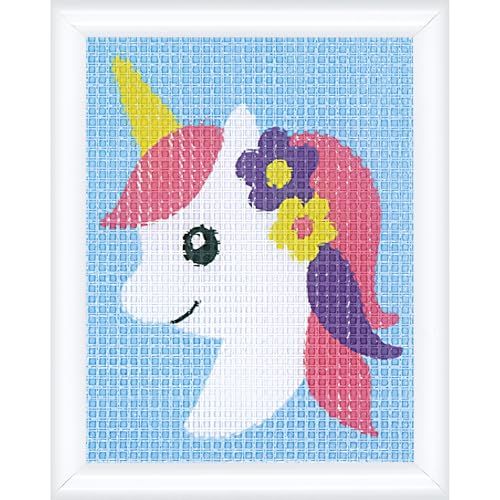 VERVACO Gobelin Stickbilder zum Selbersticken Kinder EINHORN Kreuzstich Stickpackungen Stickset für Anfänger ca. 12,5 x 16 cm Bastelset Handwerker DIY Sticken Set Kreatives Geschenk VERVACO Gobelin Stickbilder zum Selbersticken Kinder EINHORN Kreuzstich Stickpackungen Stickset für Anfänger ca. 12,5 x 16 cm Bastelset Handwerker DIY Sticken Set Kreatives Geschenk von Vervaco