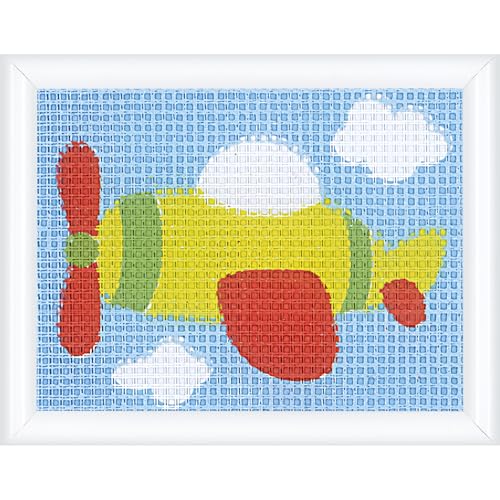 VERVACO Gobelin Stickbilder zum Selbersticken Kinder FLUGZEUG Kreuzstich Stickpackungen Stickset für Anfänger ca. 16 x 12,5 cm Bastelset Handwerker DIY Sticken Set Kreatives Geschenk VERVACO Gobelin Stickbilder zum Selbersticken Kinder FLUGZEUG Kreuzstich Stickpackungen Stickset für Anfänger ca. 16 x 12,5 cm Bastelset Handwerker DIY Sticken Set Kreatives Geschenk von Vervaco