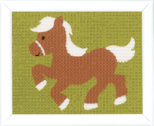 VERVACO Gobelin Stickbilder zum Selbersticken Lernset Nähen Pony Kreuzstich Stickpackungen Stickset für Anfänger 16 x 12,5 cm Bastelset DIY Sticken Kreatives Geschenk Beginner Cross Stitch VERVACO Gobelin Stickbilder zum Selbersticken Lernset Nähen Pony Kreuzstich Stickpackungen Stickset für Anfänger 16 x 12,5 cm Bastelset DIY Sticken Kreatives Geschenk Beginner Cross Stitch von Vervaco