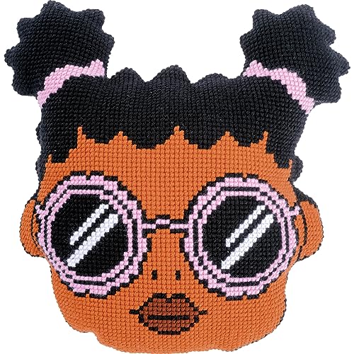VERVACO Kreuzstich Stickpackungen Kissen Stickerei Set mit Kissenrücken Anfänger Vorgedruckt Sonnenbrille Mädchen DIY Set Kreativ Set Für Erwachseneca. 52 x 51 cm Bastelset Handwerker Haus Dekoration VERVACO Kreuzstich Stickpackungen Kissen Stickerei Set mit Kissenrücken Anfänger Vorgedruckt Sonnenbrille Mädchen DIY Set Kreativ Set Für Erwachseneca. 52 x 51 cm Bastelset Handwerker Haus Dekoration von Vervaco