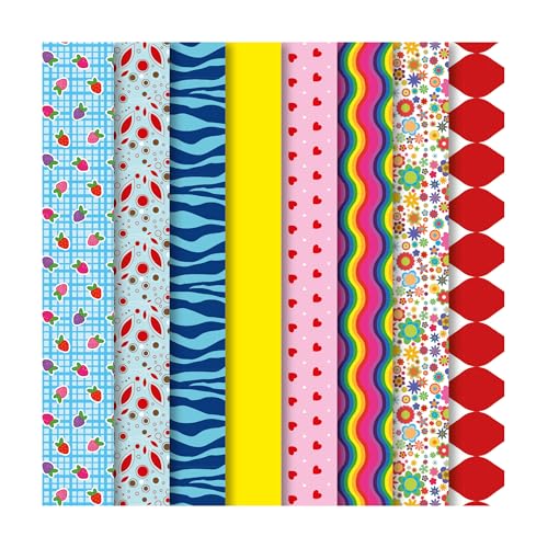 Vervaco DRESS YOUR DOLL Bedruckter Stoff Nähvorlagen Werkzeuge ca. 22 x 30 cm Stoffsets Dekostoff Puppen Style Fashion Design Kit, Polyester, Strawberry Blue, 22.1 x 29.7cm Vervaco DRESS YOUR DOLL Bedruckter Stoff Nähvorlagen Werkzeuge ca. 22 x 30 cm Stoffsets Dekostoff Puppen Style Fashion Design Kit, Polyester, Strawberry Blue, 22.1 x 29.7cm von Vervaco