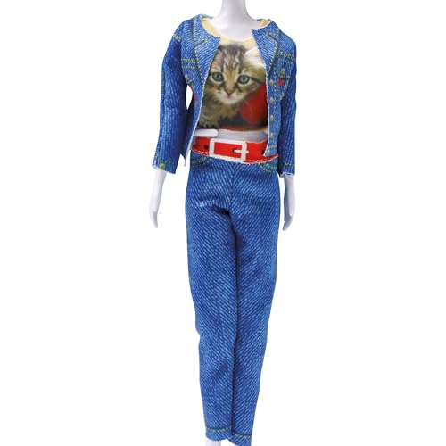 Vervaco Dress Your DOLL Modepuppen Kleidung Nähen Lernen für Kinder Kreatives Hobby für Zuhause Modedesign Puppe Fashion Design Kit, Kunstfaser, Kitty Cat, für 29 cm Vervaco Dress Your DOLL Modepuppen Kleidung Nähen Lernen für Kinder Kreatives Hobby für Zuhause Modedesign Puppe Fashion Design Kit, Kunstfaser, Kitty Cat, für 29 cm von Vervaco