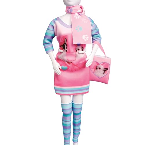 Vervaco Dress Your DOLL Modepuppen Kleidung Nähen Lernen für Kinder Kreatives Hobby für Zuhause ca. 30 x 39 cm Modedesign Puppe Fashion Design Kit, Polyester, Sally Chihuawa, Für 29cm Vervaco Dress Your DOLL Modepuppen Kleidung Nähen Lernen für Kinder Kreatives Hobby für Zuhause ca. 30 x 39 cm Modedesign Puppe Fashion Design Kit, Polyester, Sally Chihuawa, Für 29cm von Vervaco
