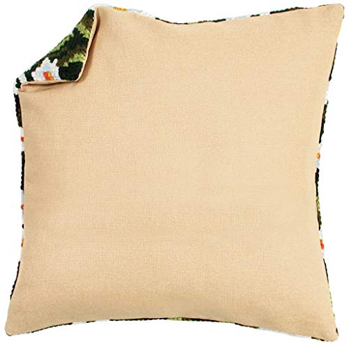 Vervaco Ecru, 45 x 45 Kissenrücken ohne Reissverschluss, Baumwolle, Mehrfarbig, 45 x 45 x 0,3 cm Vervaco Ecru, 45 x 45 Kissenrücken ohne Reissverschluss, Baumwolle, Mehrfarbig, 45 x 45 x 0,3 cm von Vervaco