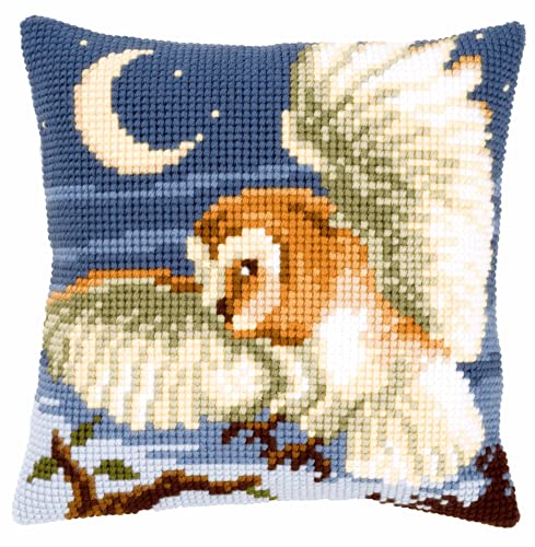 VERVACO Kreuzstich Stickpackungen Kissen Stickerei Set Anfänger Vorgedruckt Eulen auf der Jagd DIY Set Kreativ Set Für Erwachseneca. 40 x 40 cm Bastelset Handwerker Haus Dekoration VERVACO Kreuzstich Stickpackungen Kissen Stickerei Set Anfänger Vorgedruckt Eulen auf der Jagd DIY Set Kreativ Set Für Erwachseneca. 40 x 40 cm Bastelset Handwerker Haus Dekoration von Vervaco