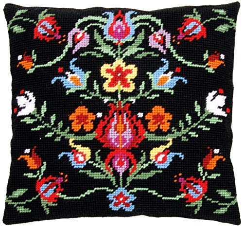 Vervaco Gobelin Stickpackung Kissen Stickset Erwachsene Kissenbezug FOLKLORE Stickerei Set Anfänger Vorgedruckt Kreuzstichkissen Kreatives Handwerk ca. 40 x 40 cm Dekoratives Kissen DIY Geschenkset Vervaco Gobelin Stickpackung Kissen Stickset Erwachsene Kissenbezug FOLKLORE Stickerei Set Anfänger Vorgedruckt Kreuzstichkissen Kreatives Handwerk ca. 40 x 40 cm Dekoratives Kissen DIY Geschenkset von Vervaco