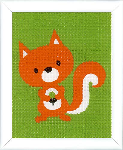 Vervaco Gobelin Stickbilder zum Selbersticken Kinder EICHHÖRNCHEN Kreuzstich Stickpackungen Stickset für Anfänger ca. 12,5 x 16 cm Bastelset Handwerker DIY Sticken Set Kreatives Geschenk Vervaco Gobelin Stickbilder zum Selbersticken Kinder EICHHÖRNCHEN Kreuzstich Stickpackungen Stickset für Anfänger ca. 12,5 x 16 cm Bastelset Handwerker DIY Sticken Set Kreatives Geschenk von Vervaco