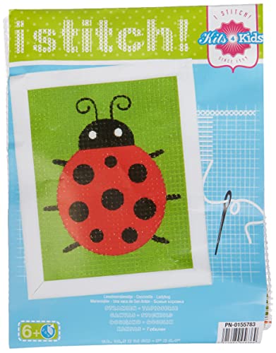 Vervaco Gobelin Stickbilder zum Selbersticken Kinder MARIENKÄFER Kreuzstich Stickpackungen Stickset für Anfänger ca. 12,5 x 16 cm Bastelset Handwerker DIY Sticken Set Kreatives Geschenk Vervaco Gobelin Stickbilder zum Selbersticken Kinder MARIENKÄFER Kreuzstich Stickpackungen Stickset für Anfänger ca. 12,5 x 16 cm Bastelset Handwerker DIY Sticken Set Kreatives Geschenk von Vervaco