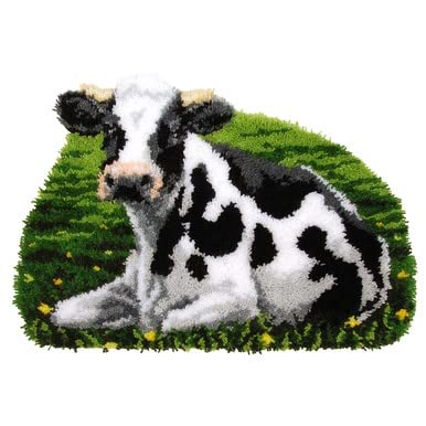 Vervaco Knüpfhaken-Set Kuh von Vervaco