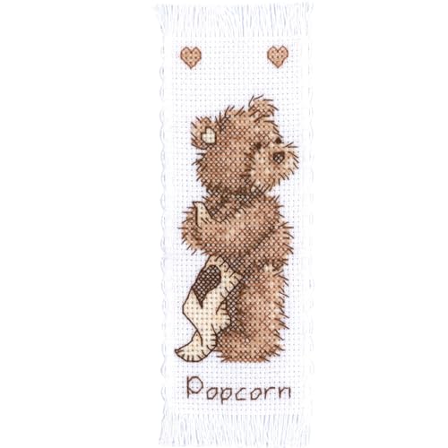 VERVACO Stickpackungen Gezählter Popcorn DIY Set Erwachsene Sticken Lesen Zubehör Geschenk Zählmusterpackung Stickset für Anfänger Kreuzstich Lesezeichen inklusive Material, Multicolor, ca. 4 x 11 cm VERVACO Stickpackungen Gezählter Popcorn DIY Set Erwachsene Sticken Lesen Zubehör Geschenk Zählmusterpackung Stickset für Anfänger Kreuzstich Lesezeichen inklusive Material, Multicolor, ca. 4 x 11 cm von Vervaco