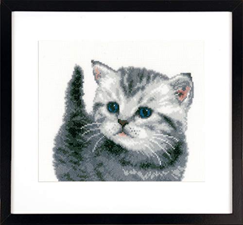 Vervaco PN-0153747 Katze Zählmusterpackung, Baumwolle, mehrfarbig, 21 x 20 cm / 8,4" x 8" Vervaco PN-0153747 Katze Zählmusterpackung, Baumwolle, mehrfarbig, 21 x 20 cm / 8,4" x 8" von Vervaco