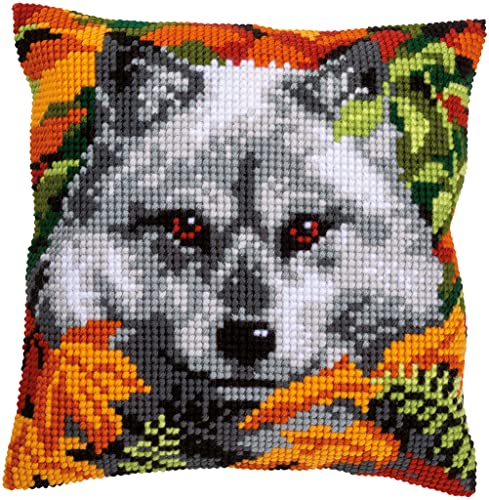 Vervaco PN-0158066 Kreuzstichkissen, Mehrfarbig, 40x40cm Vervaco PN-0158066 Kreuzstichkissen, Mehrfarbig, 40x40cm von Vervaco