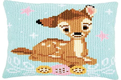 Vervaco PN-0172098 Kreuzstichkissen Disney Bambi Kreuzstichset, Baumwolle, mehrfarbig, 40 x 40 cm / 16" x 16" Vervaco PN-0172098 Kreuzstichkissen Disney Bambi Kreuzstichset, Baumwolle, mehrfarbig, 40 x 40 cm / 16" x 16" von Vervaco