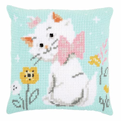 Vervaco PN-0172099 Kreuzstichkissen Disney Marie Kreuzstichset, Baumwolle, mehrfarbig, 40 x 40 cm / 16" x 16" Vervaco PN-0172099 Kreuzstichkissen Disney Marie Kreuzstichset, Baumwolle, mehrfarbig, 40 x 40 cm / 16" x 16" von Vervaco