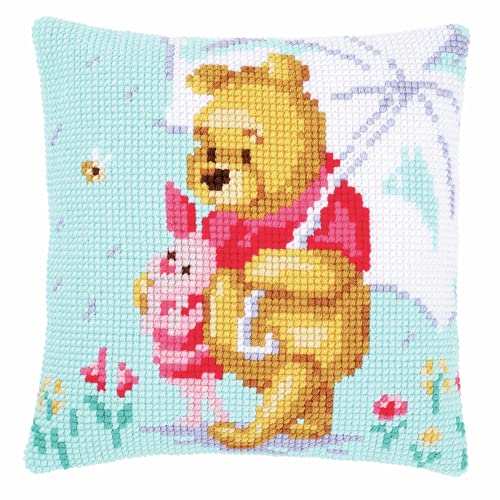 Vervaco PN-0172780 Kreuzstichkissen Disney Winnie Puuh Kreuzstichset, Baumwolle, mehrfarbig, 40 x 40 cm / 16" x 16" Vervaco PN-0172780 Kreuzstichkissen Disney Winnie Puuh Kreuzstichset, Baumwolle, mehrfarbig, 40 x 40 cm / 16" x 16" von Vervaco
