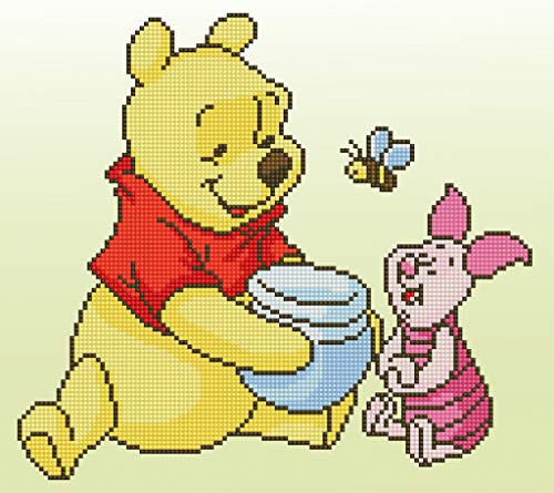 Vervaco PN-0175277 Disney Winnie&Ferkelchen Diamanten Malerei, Acrylic, mehrfarbig, ca. 36 x 32 cm Vervaco PN-0175277 Disney Winnie&Ferkelchen Diamanten Malerei, Acrylic, mehrfarbig, ca. 36 x 32 cm von Vervaco