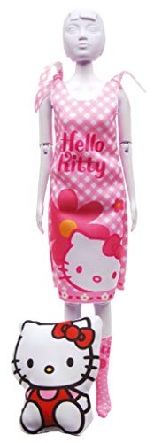 Vervaco PN-0179837 Couture Outfit Making Set: Sleepy Hello Kitty Dreams, Fits any 29cm fashion doll von Vervaco
