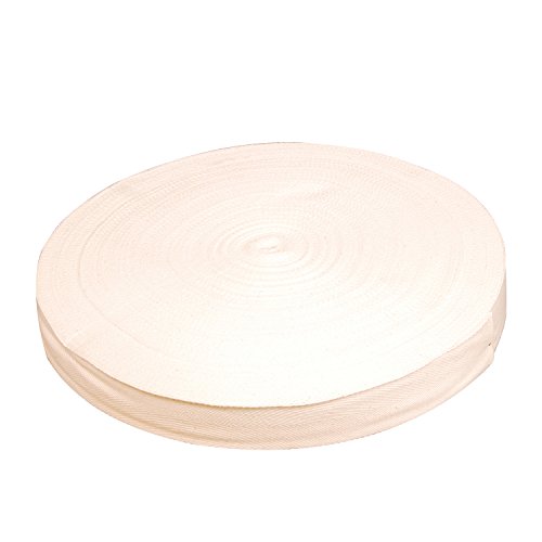 Vervaco Bindeband: Beige: 100m x 40mm, 100% Baumwolle, 100 x 40mm von Vervaco