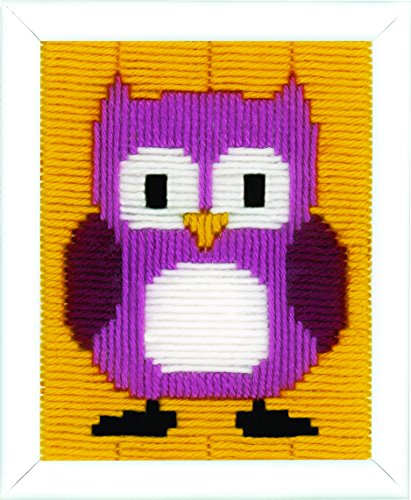 Vervaco Spannstich Stickpackung Fuchsia Eule Spannstichbild, Baumwolle, Mehrfarbig, 12.5 x 16 x 0.3 cm Vervaco Spannstich Stickpackung Fuchsia Eule Spannstichbild, Baumwolle, Mehrfarbig, 12.5 x 16 x 0.3 cm von Vervaco