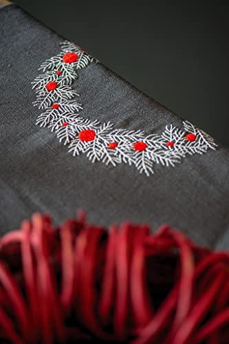 Vervaco Stickpackung Tischläufer Sticken Set Erwachsene Vorgedruckt Weihnachtsmotive Stickläufer zum Selbersticken Vorgezeichnet Plattstich Stickset Weihnachten 38 x 138 cm Kreatives Geschenk Vervaco Stickpackung Tischläufer Sticken Set Erwachsene Vorgedruckt Weihnachtsmotive Stickläufer zum Selbersticken Vorgezeichnet Plattstich Stickset Weihnachten 38 x 138 cm Kreatives Geschenk von Vervaco