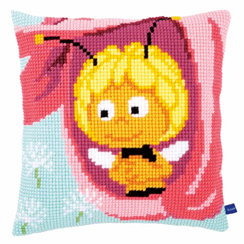 Vervaco Stickpackung für Kreuzstichkissen vorgedruckt, Baumwolle, weiß, 40 x 40 x 0,3 cm Vervaco Stickpackung für Kreuzstichkissen vorgedruckt, Baumwolle, weiß, 40 x 40 x 0,3 cm von Vervaco