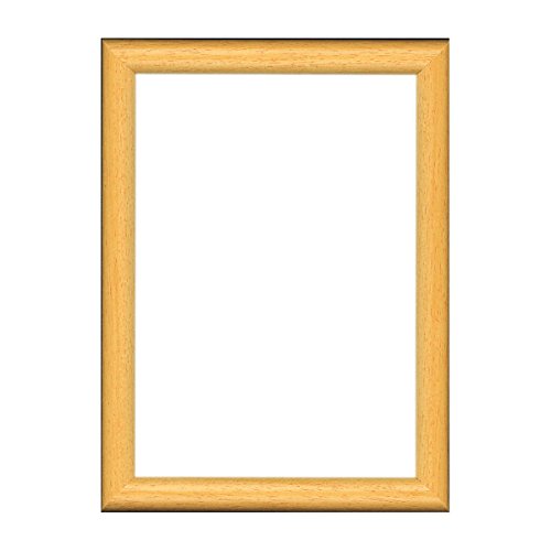 Vervaco Stickrahmen Holz Stickerei Rahmen NATÜRLICH Kreuzstich Rahmen Eckig Zubehör Stickrahmen zum Aufhängenca. 13 x 18 cm Wanddekoration DIY Stickbilder zum Aufhängen Handwerksmaterial von Vervaco