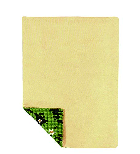 Vervaco Wandbehang-Rücken mit Reissverschluss, Baumwolle, Beige, 45.0 x 70.0 x 0,3 cm von Vervaco