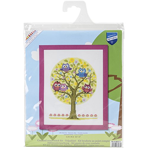 Vervaco Zählmusterpackung-Stickpackung im gezählten Kreuzstich, Baumwolle, Multi Vervaco Zählmusterpackung-Stickpackung im gezählten Kreuzstich, Baumwolle, Multi von Vervaco