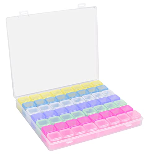 56 Fächer Schmuckkästchen Einstellbar Fächer Schmuckbox Plastik Schmuck-aufbewahrung Diamond Painting Aufbewahrungsbox Kunststoff Dosen Sortimentskasten für Schmuck Veranstalter Perlen Ohrring 56 Fächer Schmuckkästchen Einstellbar Fächer Schmuckbox Plastik Schmuck-aufbewahrung Diamond Painting Aufbewahrungsbox Kunststoff Dosen Sortimentskasten für Schmuck Veranstalter Perlen Ohrring von Vesaneae