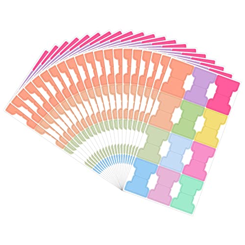 Vesaneae 240 Stk Index Tabs Selbstklebend, Haftnotizen Tabs Pastell, Strong Pagemarker Haftmarker Beschreibbar, Monatliche Registerkarten Aufkleber, Klebemarkierungen Papier Farbig für Büro, Schule Vesaneae 240 Stk Index Tabs Selbstklebend, Haftnotizen Tabs Pastell, Strong Pagemarker Haftmarker Beschreibbar, Monatliche Registerkarten Aufkleber, Klebemarkierungen Papier Farbig für Büro, Schule von Vesaneae