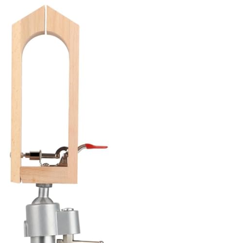 Vestamore Ledernähte für Handarbeiten, Holzklammer zum Nähen von Leder, verstellbare Buchenklemme für Lederhandwerk von Vestamore