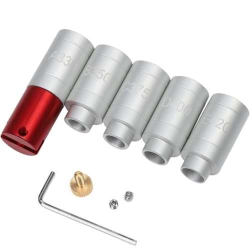 Vestamore Messgerät mit 5 Buchsen für A330, C375, D400, B350, E420, Headspace Gauge Kit, kompatibel mit mehreren Flaschenhals-Größen von Vestamore