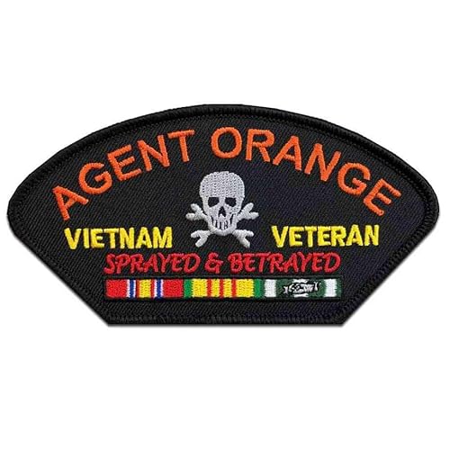 Vietnam Veteran mit Bändern: Agent Orange Patch lizenzierte Militärbekleidung, patriotische Produkte, Geschenke für Veteranen, Familien und Ruhestand VetFriends.com Vietnam Veteran mit Bändern: Agent Orange Patch lizenzierte Militärbekleidung, patriotische Produkte, Geschenke für Veteranen, Familien und Ruhestand VetFriends.com von VetFriends