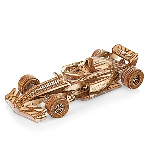 Veter Models VETER Racer-V3 Rennwagen 3D Holzbausatz für Erwachsene und Teenager, ohne Kleber inkl. Anleitung und Antrieb - Mechanisches Modell - Holzpuzzle Veter Models VETER Racer-V3 Rennwagen 3D Holzbausatz für Erwachsene und Teenager, ohne Kleber inkl. Anleitung und Antrieb - Mechanisches Modell - Holzpuzzle von Veter Models