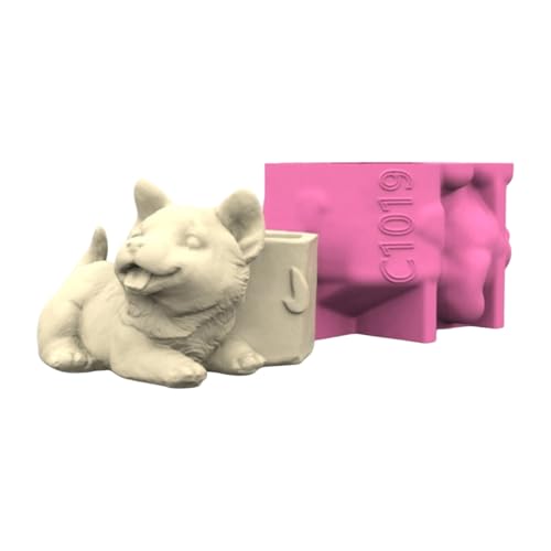 Elegante Hundegartentöpfe Schimmel Silikonform Robust von Vexebnular